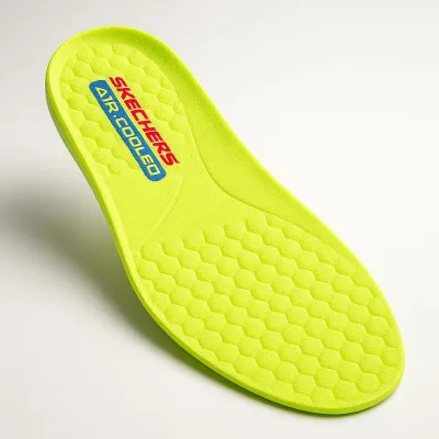 Men's Rexine Zip Insoles — Green, EU 39-44 — Insoles