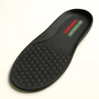 Black Gel Insoles for Men & Women — EU 39-45 — Insoles